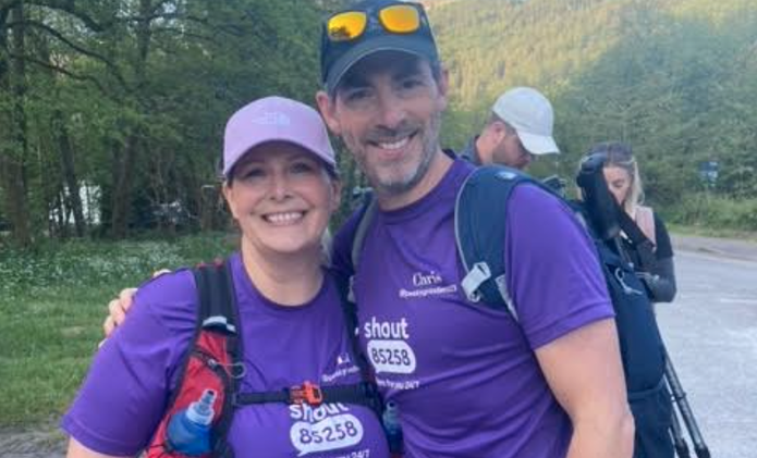 Lu and Chris 3 Peaks fundraisers.png