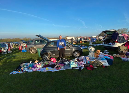 Fundraiser Katie - car boot sale
