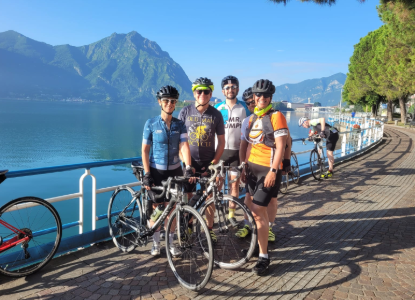 Italian lakes cycle